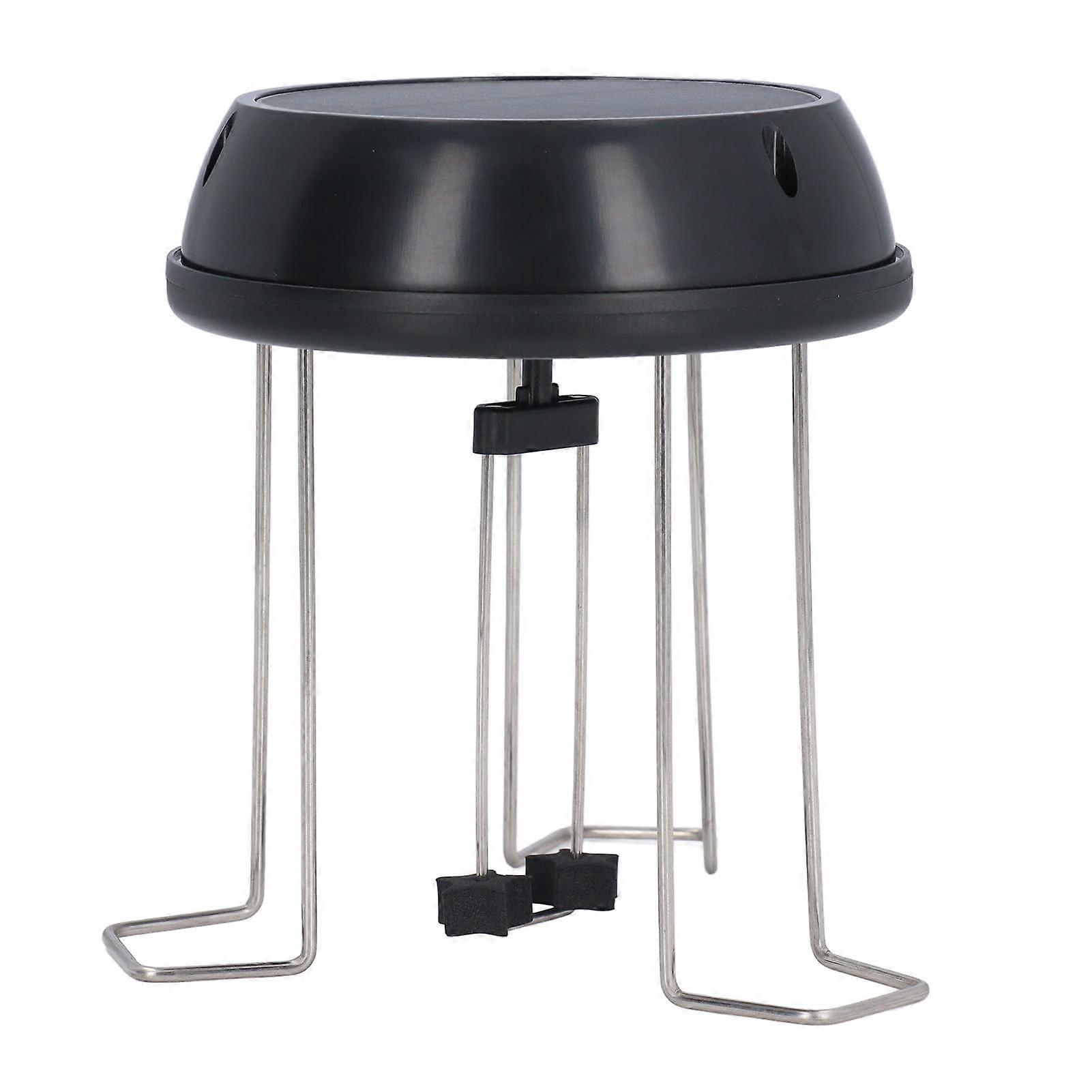 Solar Bird Bath Fountain Pump 5V 0.5W Quiet Solar Water Agitator with Adjustable Bracket for Garden