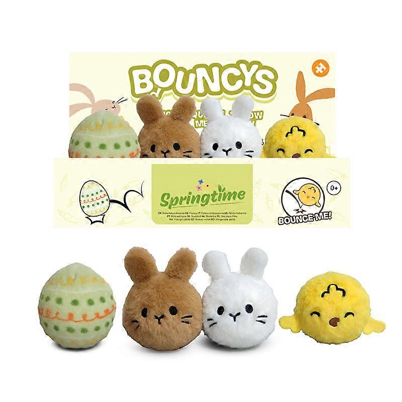 High Bounce Plush Ball Toy - Springtime 1 Pack