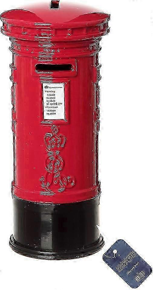 w England Mailbox Post Box Model Decor State Home Desk Decoration (Post Box)