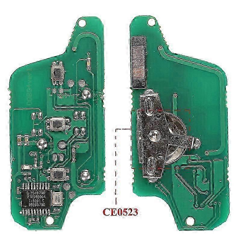 For peugeot 407 407 307 308 607 Citroen C2 C3 C4 C5 ASK/FSK Remote Key Electronic Circuit Board 3 Button CE0523 Ce0536  A-F Edition 1128
