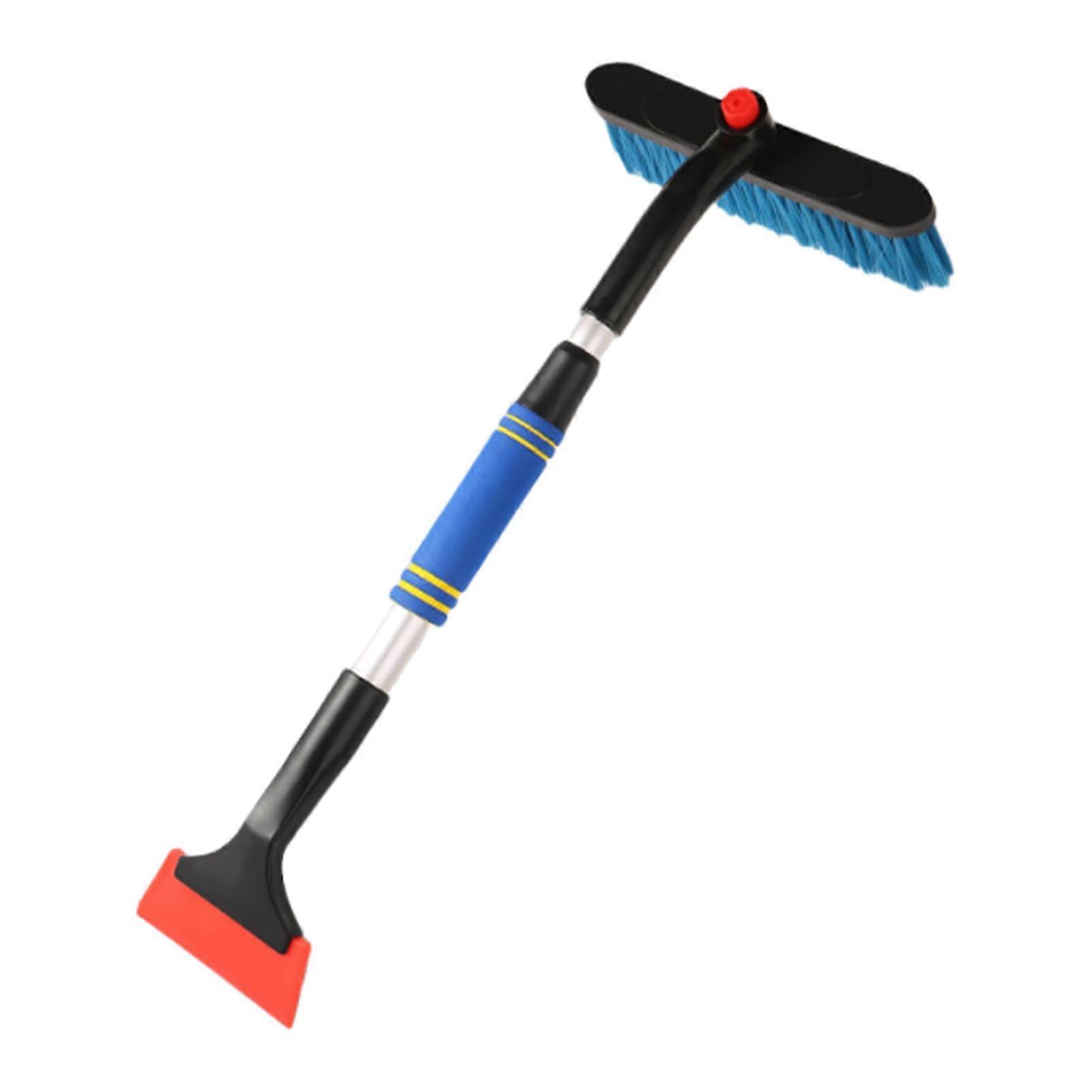 Car Windshield Ice Scraper, Telescopic Winter Tool, Window Ice Scraper, Fits Sedans, Trucks, RVs, Minivans, Pickups