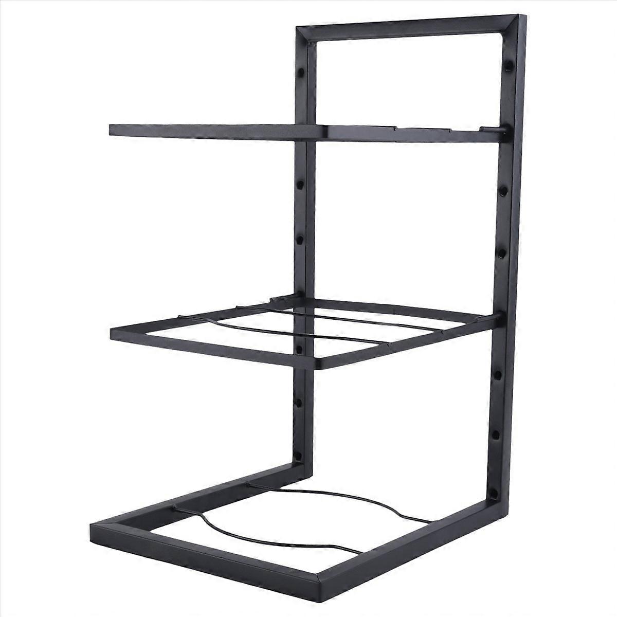 Sink Shelf Pot Rack Under Cabinet Storage Organizer 3-Layer