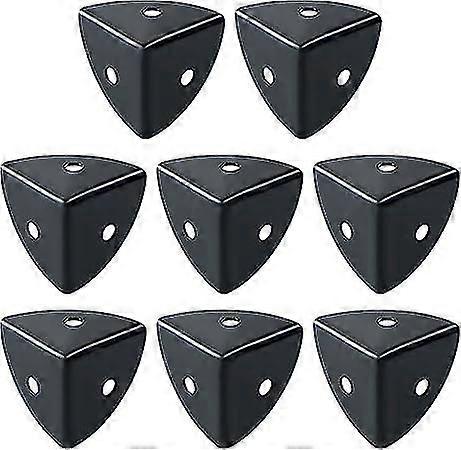 Black Stainless Steel Metal Corner Guards, Flight Case 8pcs