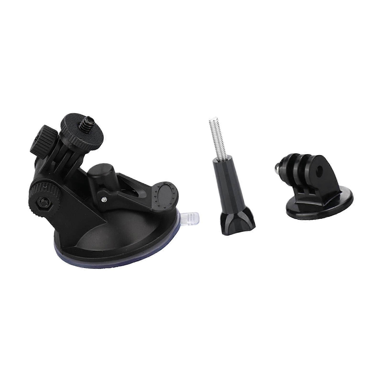 Stable Suction Mount for Dashboard Cameras for Long Journey with Secure Locking and Easy Video Capture Multicolor