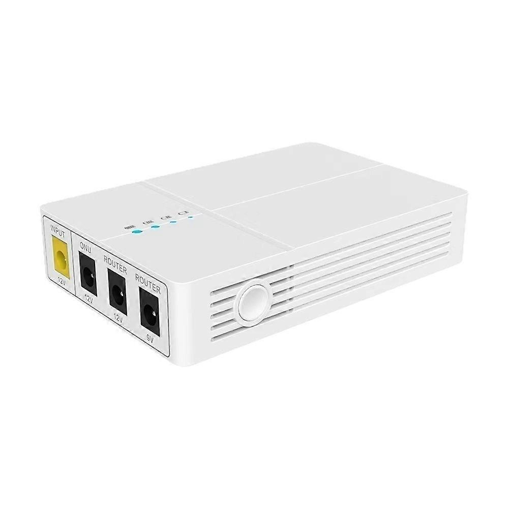 UPS DC Mini Uninterruptible Power Supply 10400mAh 18650 Battery Backup 5v 9v 12v Router Wifi Modem Switch 220V Charging