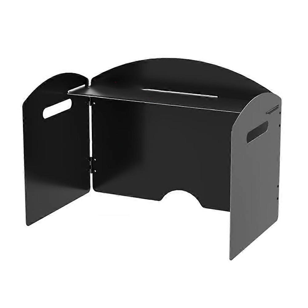 Camping Setup Camping Stove Wind Shield Adjustable Wind Shield For Hiking Camping Efficient Thermal Performance