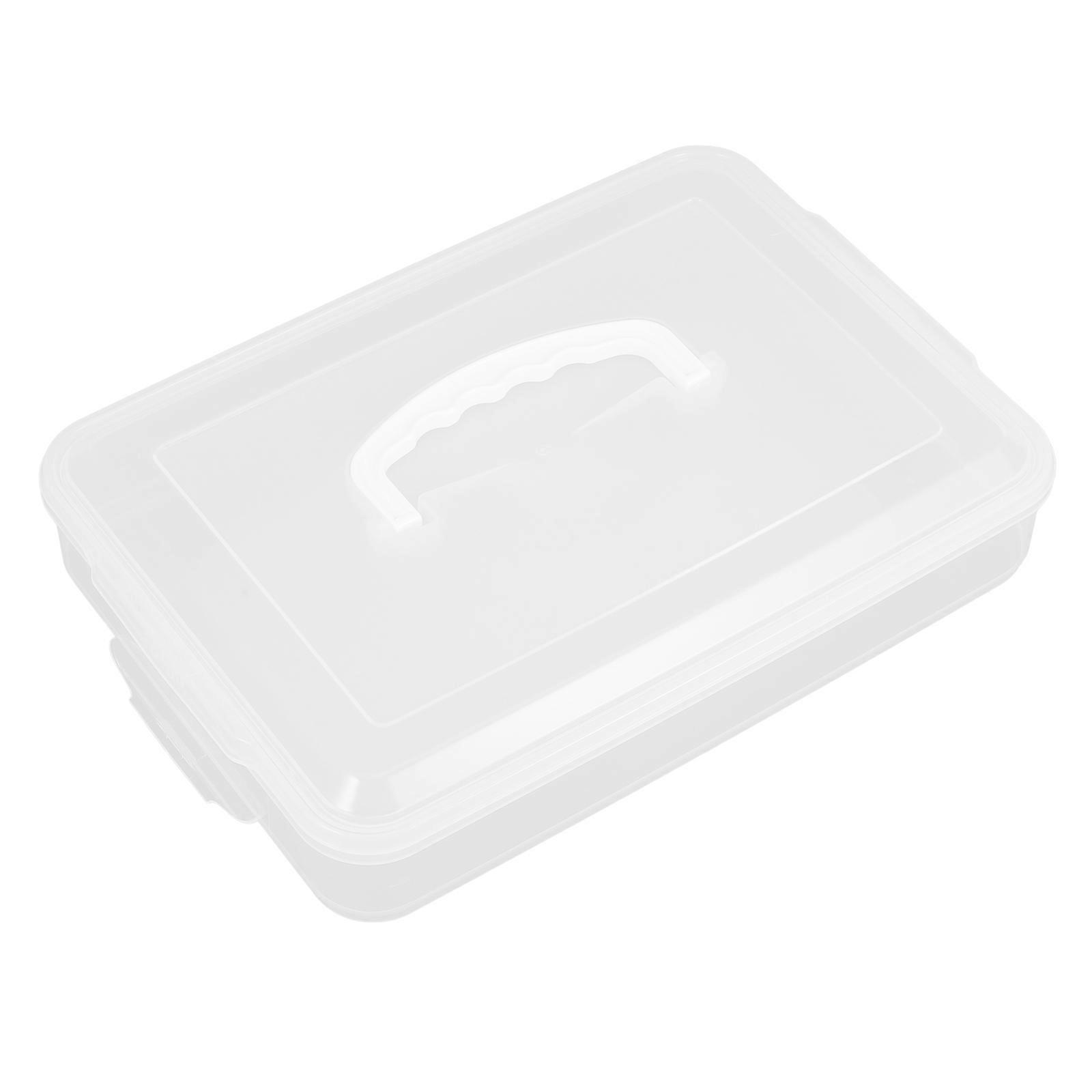 Transparent Dumpling Storage Box for Freezer Use with Lid