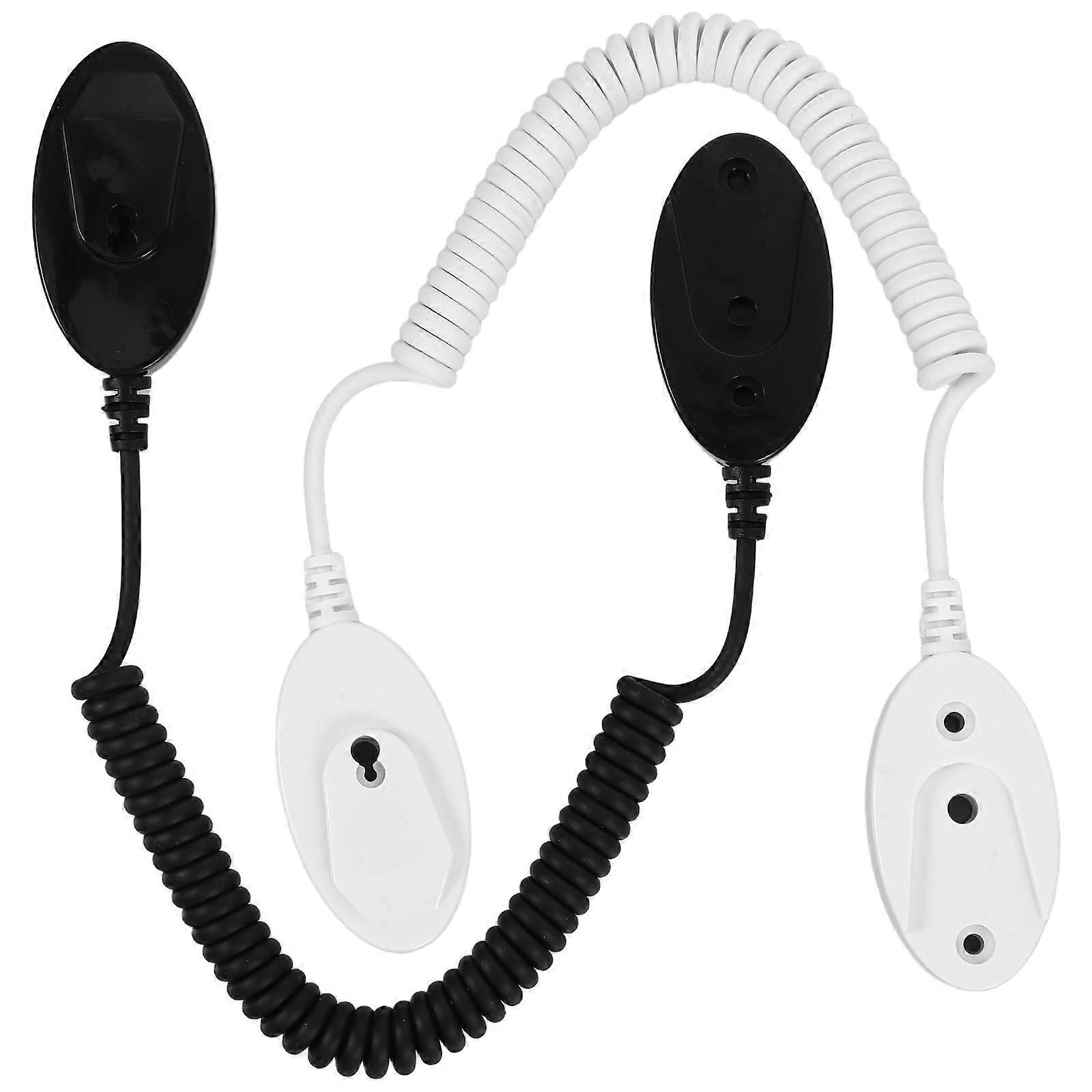 Anti-Lost Hook for Universal Remote Control Holder with 2Pcs Adhesive