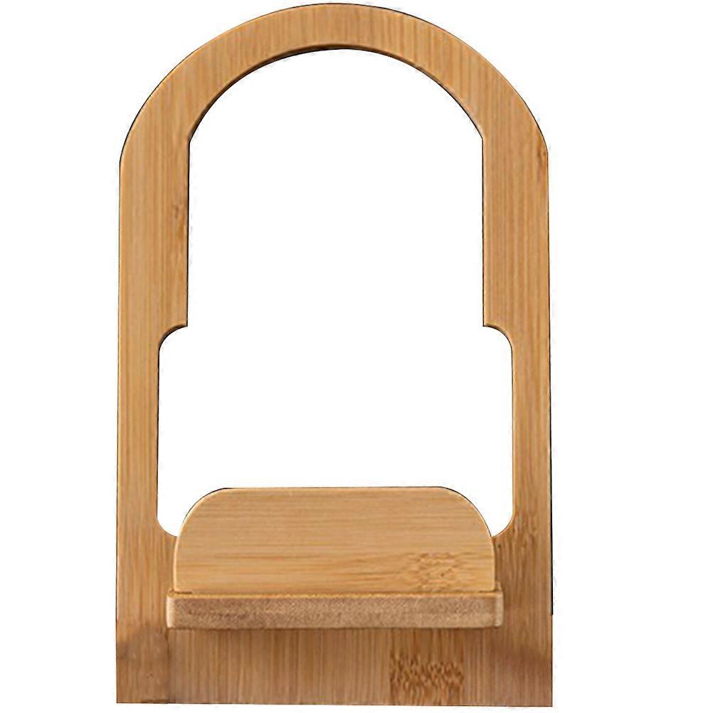 Bamboo Display Stand Tea Holder for Storing Tea Showcase Rack Plate