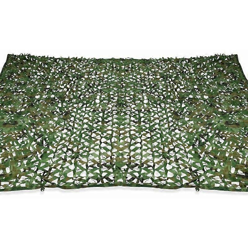 Rectangular shade sail design camouflage shade 3x5 M green trellis