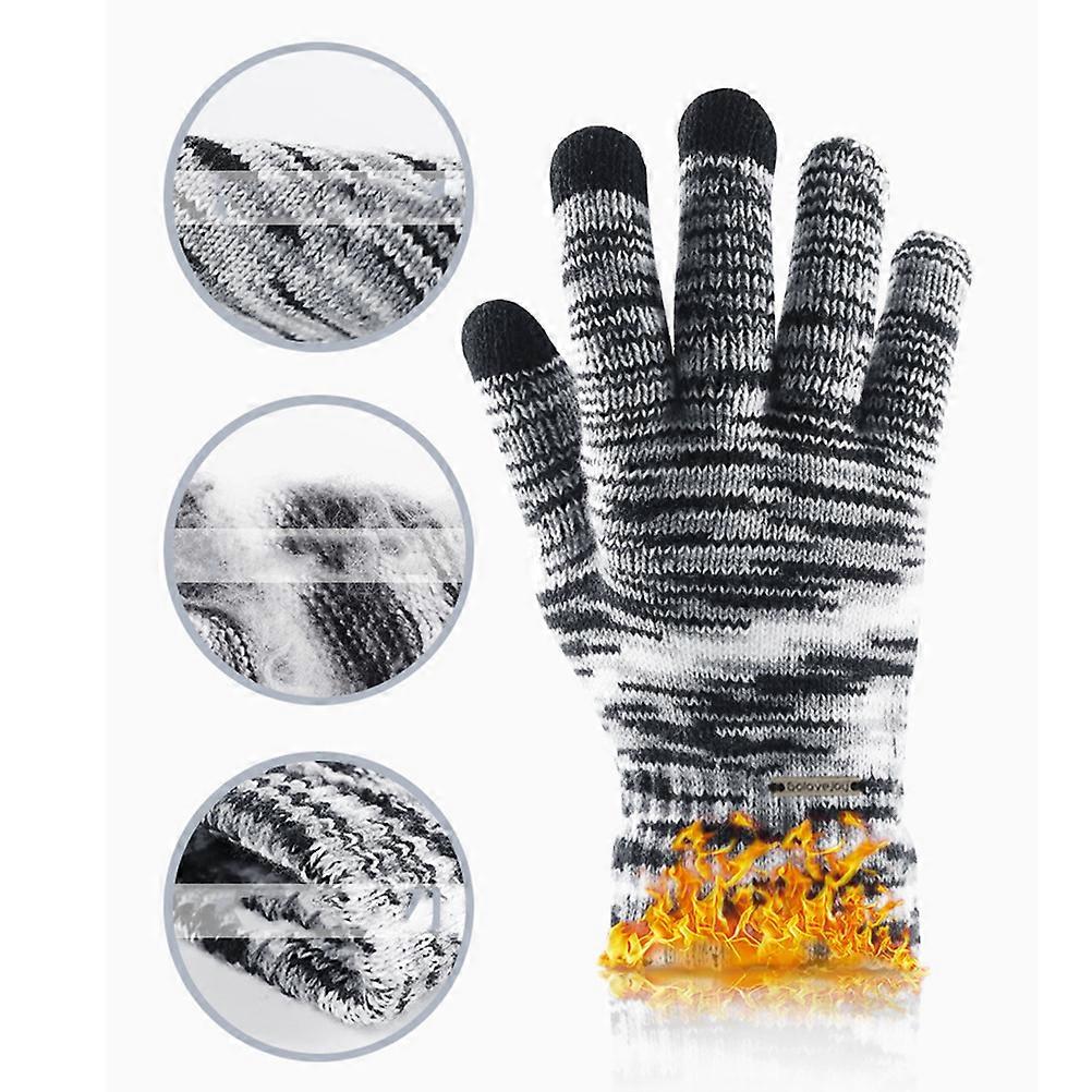 Wool Knitting Gloves Touch Screen for Outdoor Screentouch Gloves