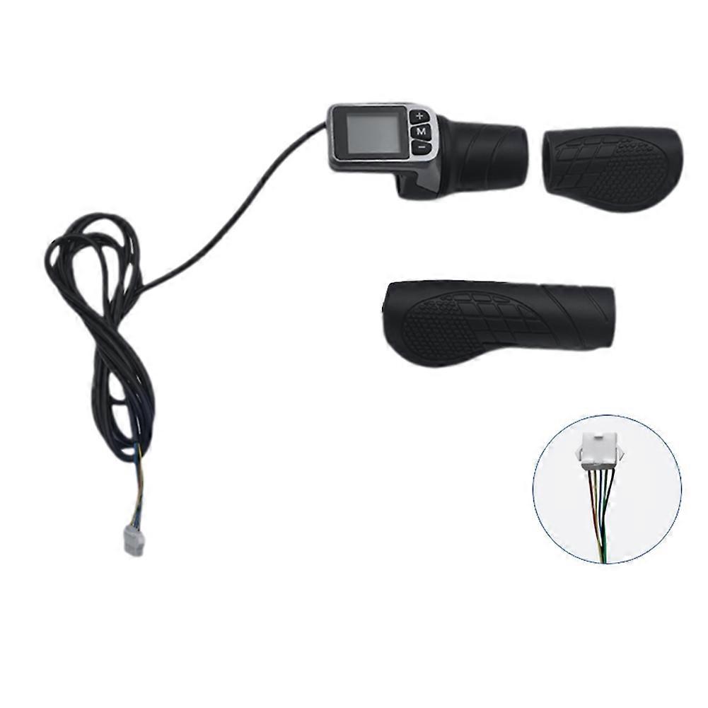 124DX LCD Display Panel Throttle Grip Set with LCD Panel