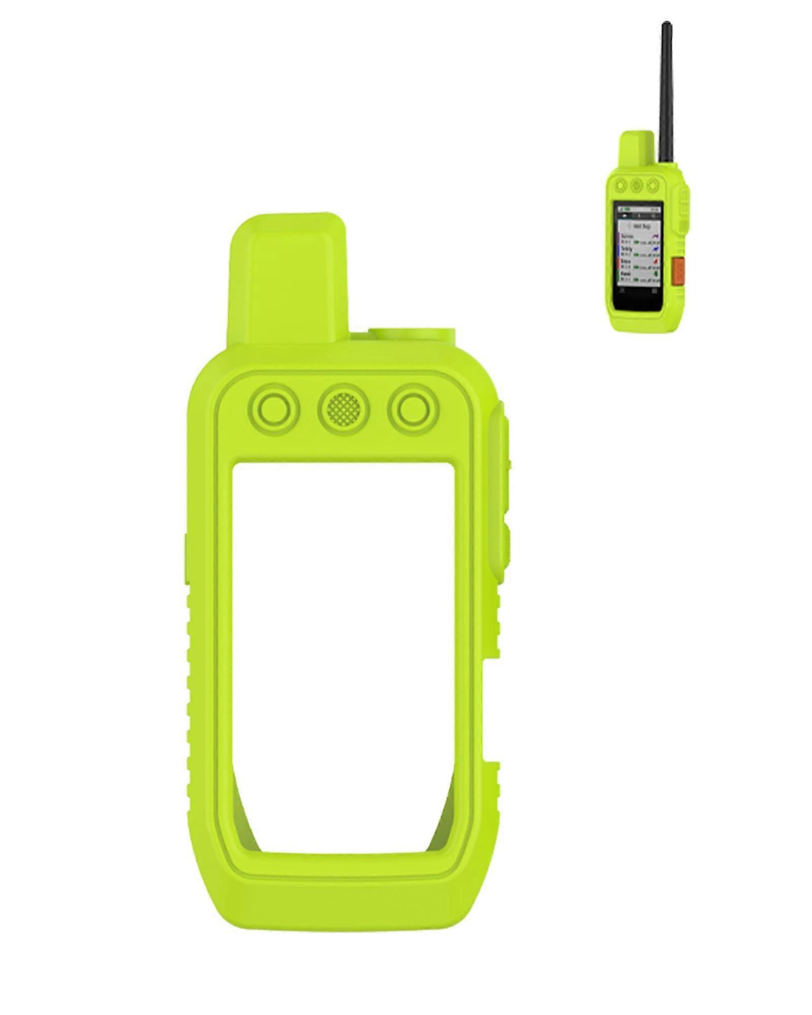 Shockproof Silicone Case with AntiSlip Grip and Scratch Protection, Fluorescent Green for Garmin Alpha 200 300