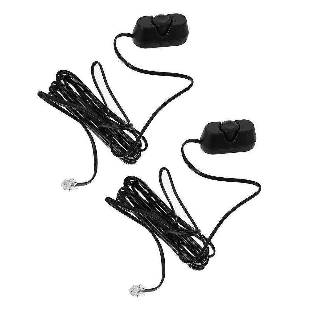 Automotive Power Amplifier Inline Volume Control for Subwoofer 2Pcs Set