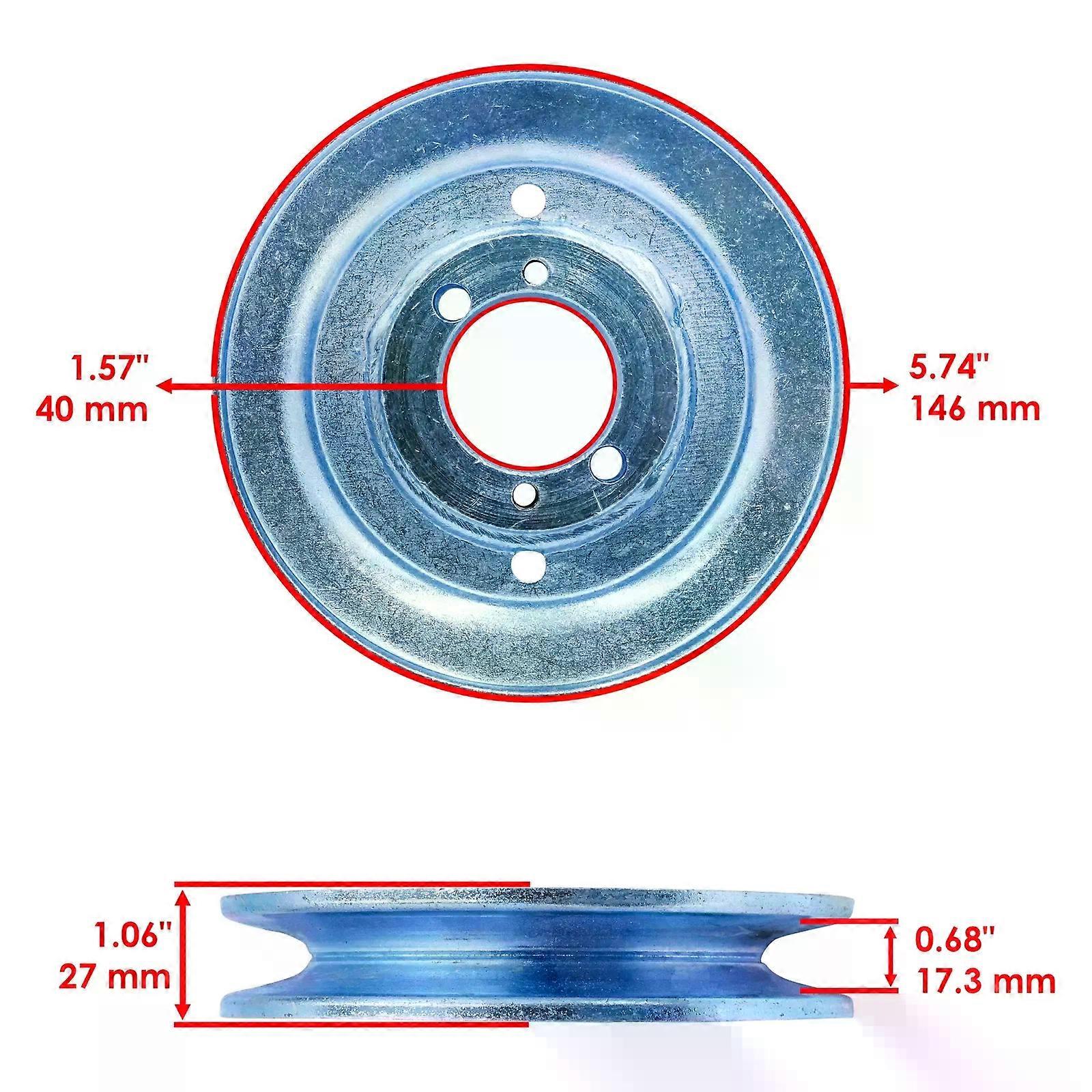 52" Deck Spindle Pulley for Scag Cheetah SCZ52V-25 SCZ52V-26 SCZ52V-27 SCZ52V-73 NO.1661