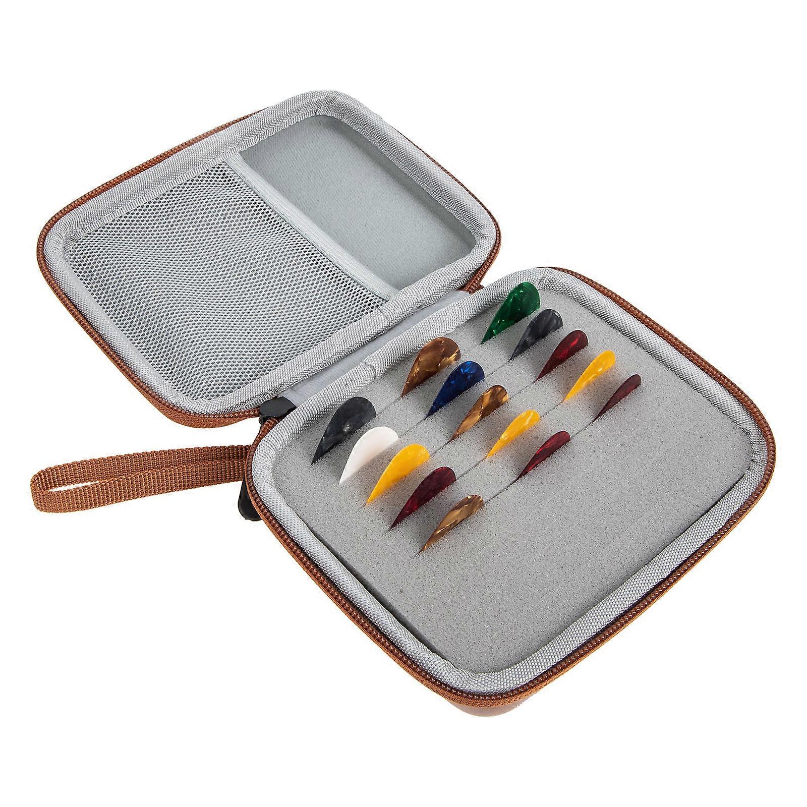 Folk Electric Guitar Pick Set Portable Pick Holder for Performance Durable 1Set