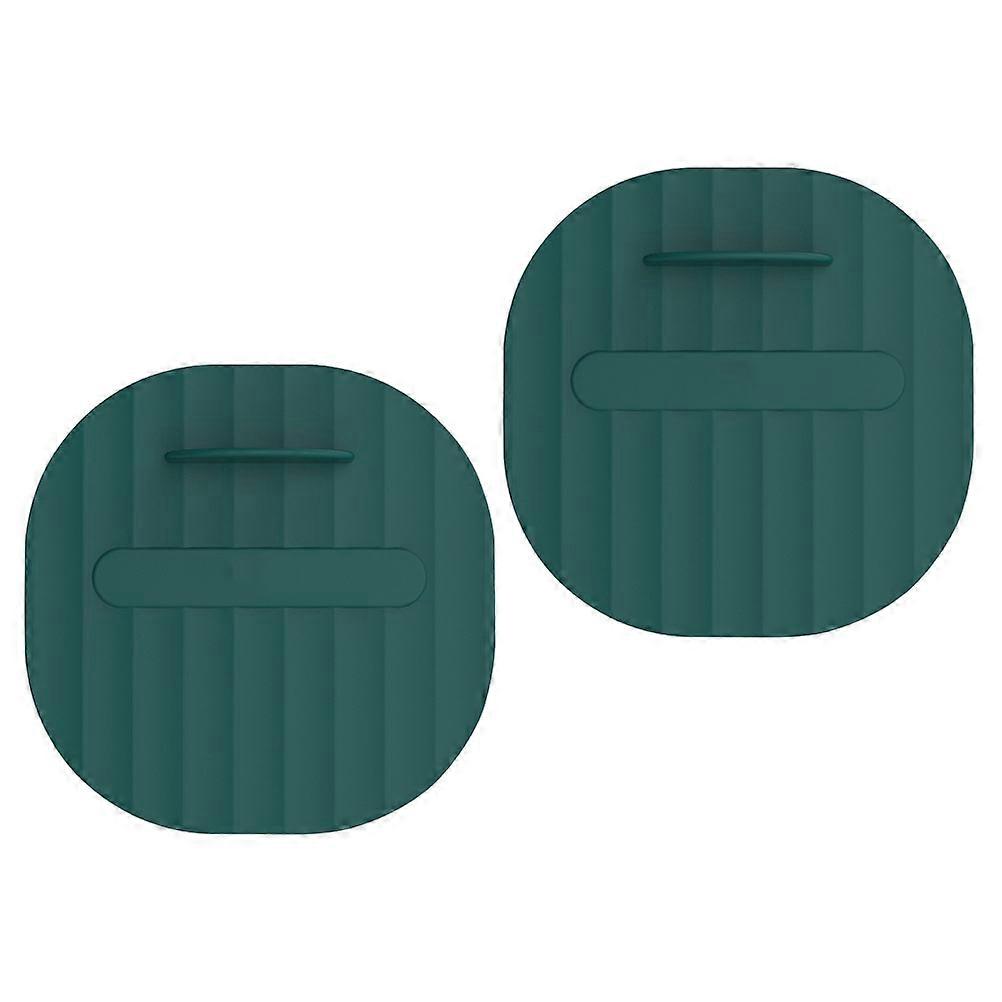 Silicone Bathtub Drain Plug 2Pcs Stoppers For Drain Use 15.5X14.5CM Effective Sealing Functionality