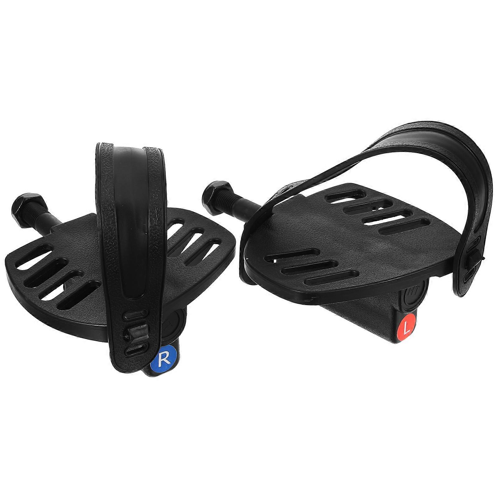 Indoor Cycling Pedals 3Sets for Exercise Bikes with Sturdy Plastic