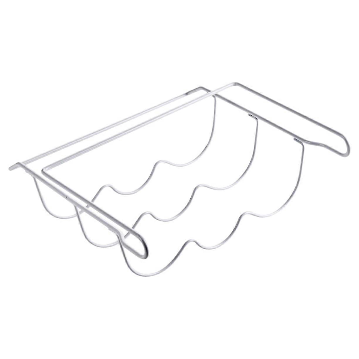 Fridge Beer Rack Iron Bottle Organizer SpaceSaving Max Load Bearing Beverage Storage Shelf