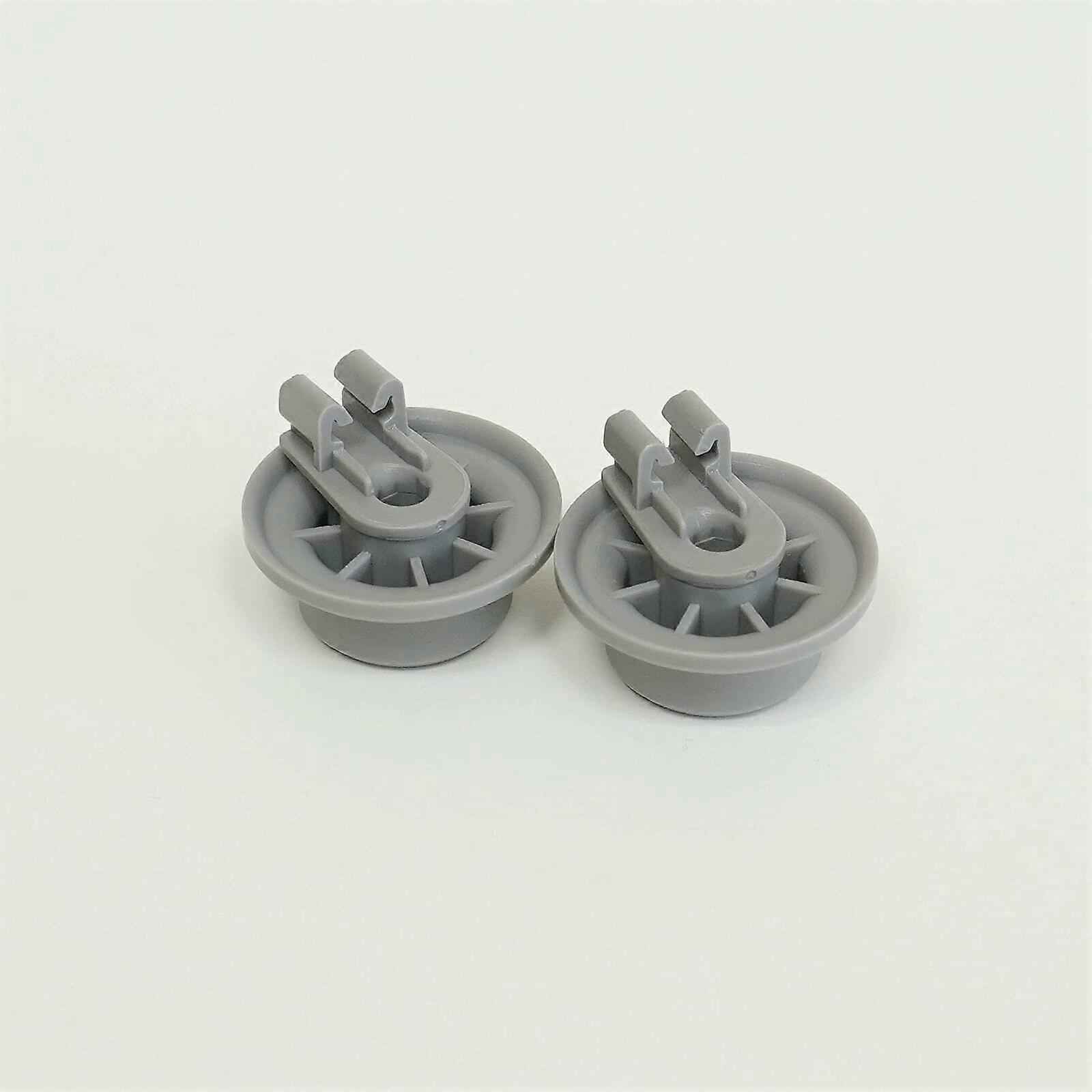 Lower Rack Rollers 10004364 with Axles, Accurate Fit Replacement 2 Pack for Bosch Dishwasher