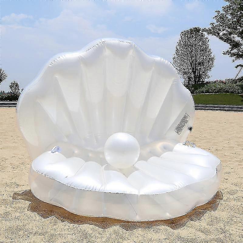 Pvc Floating Pad Shell Inflatable Floating Row Mermaid Inflatable Floating Bed