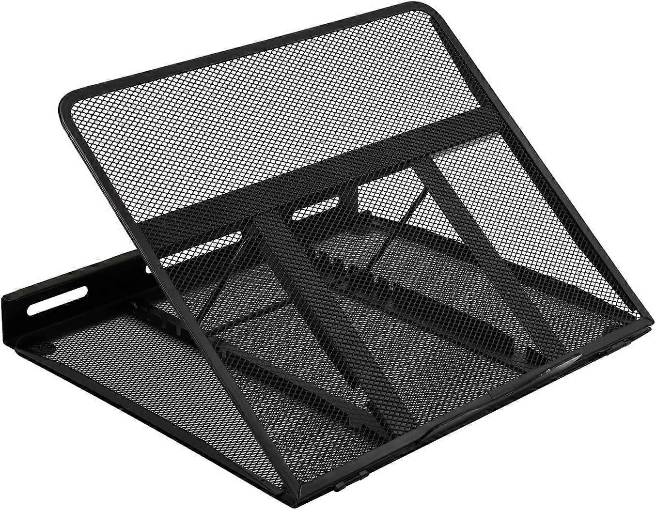 Ventilated Adjustable Ergonomic Laptop Stand, 33 x 28.7 x 18.5 cm, Black