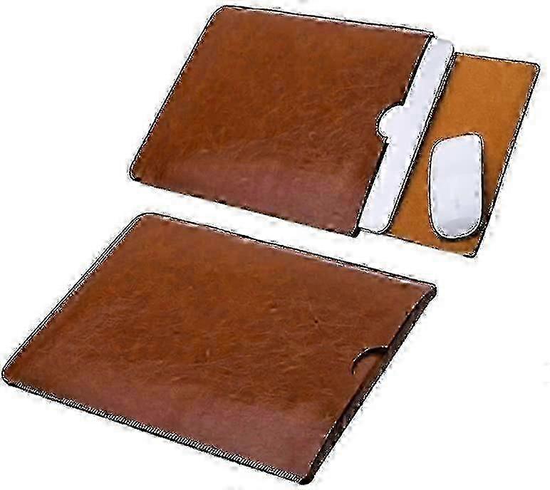 Capa protetora em couro PU para MacBook Air e MacBook Pro de 13 polegadas (26-27 polegadas).