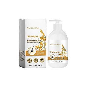 Fermented Rice Water Shampoo With Biotin Caffeine Promote Hair Strengthen Thicker For All Hair Types 100ml 25-26