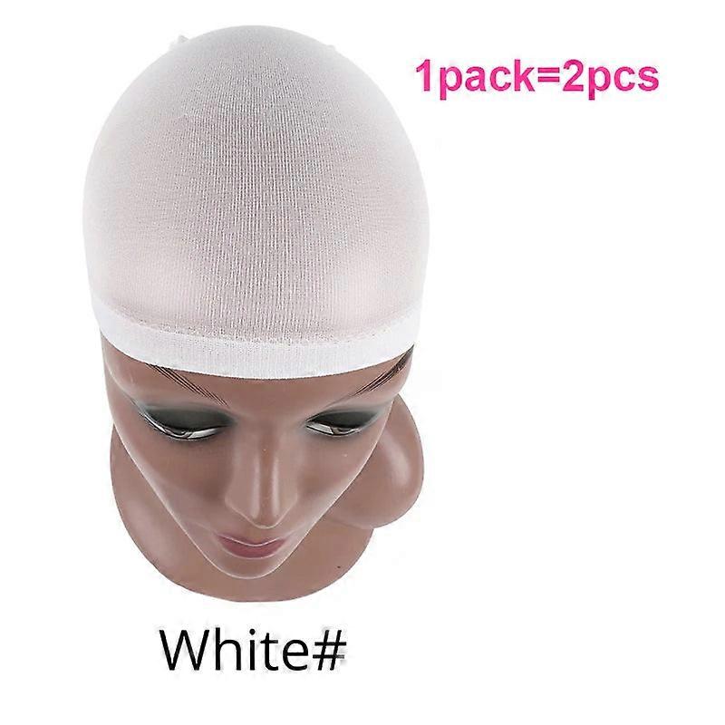 Affordable Black Wig Cap For Lace Front – 1 Pack/2pcs Nylon Elastic Mesh