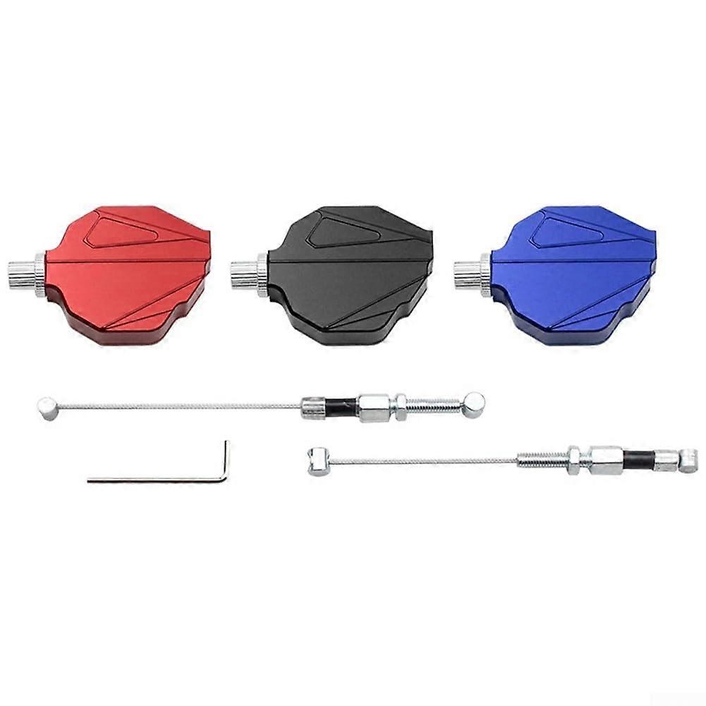 Motorcycle Easy Pull Clutch Cable Assembly with Lever for Smooth Gear Shifting  Red
