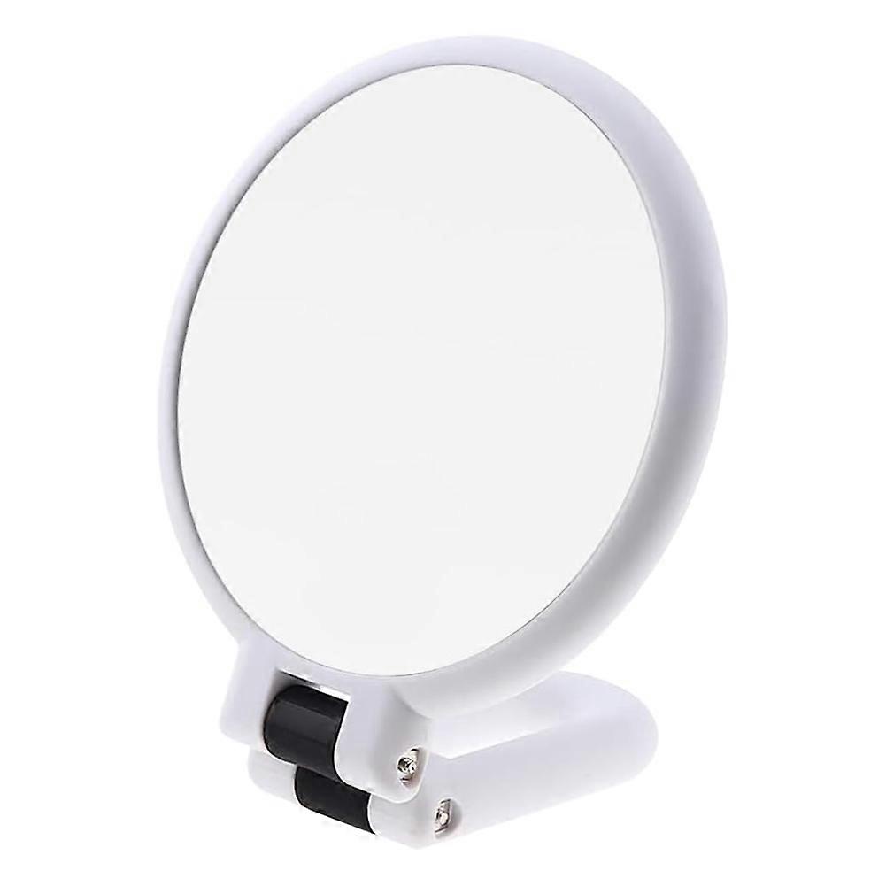 Makeup Magnifying Mirror Travel Hand Mirrors with Handle Double Side Handheld Mirror with Adjustable Handle/Stand 40x