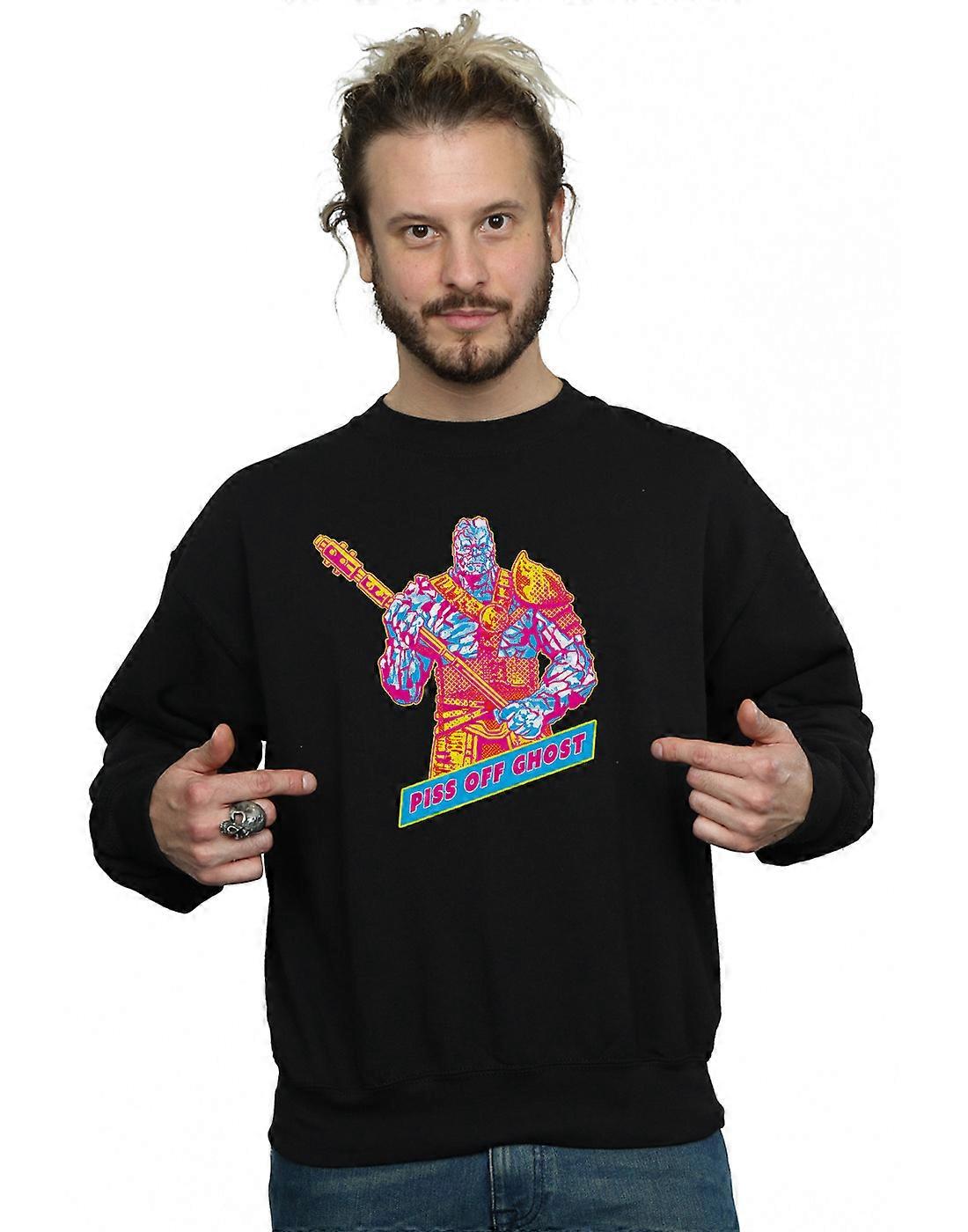 Marvel Men's Thor Ragnarok Korg's Ghost Sweatshirt