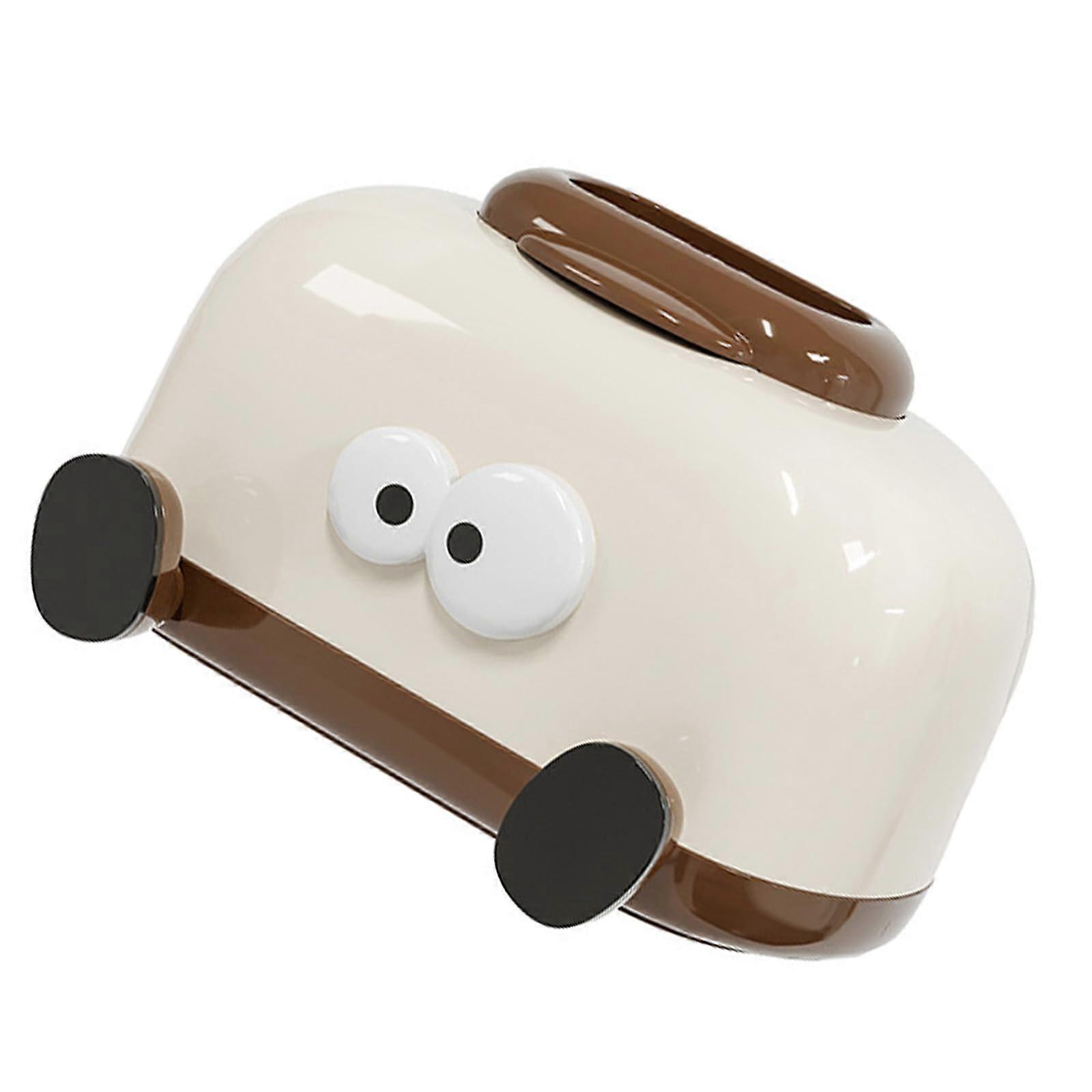 Elegant Rectangular Tissue Box Cover with Drawer Storage for Home Bathroom or Office Decor