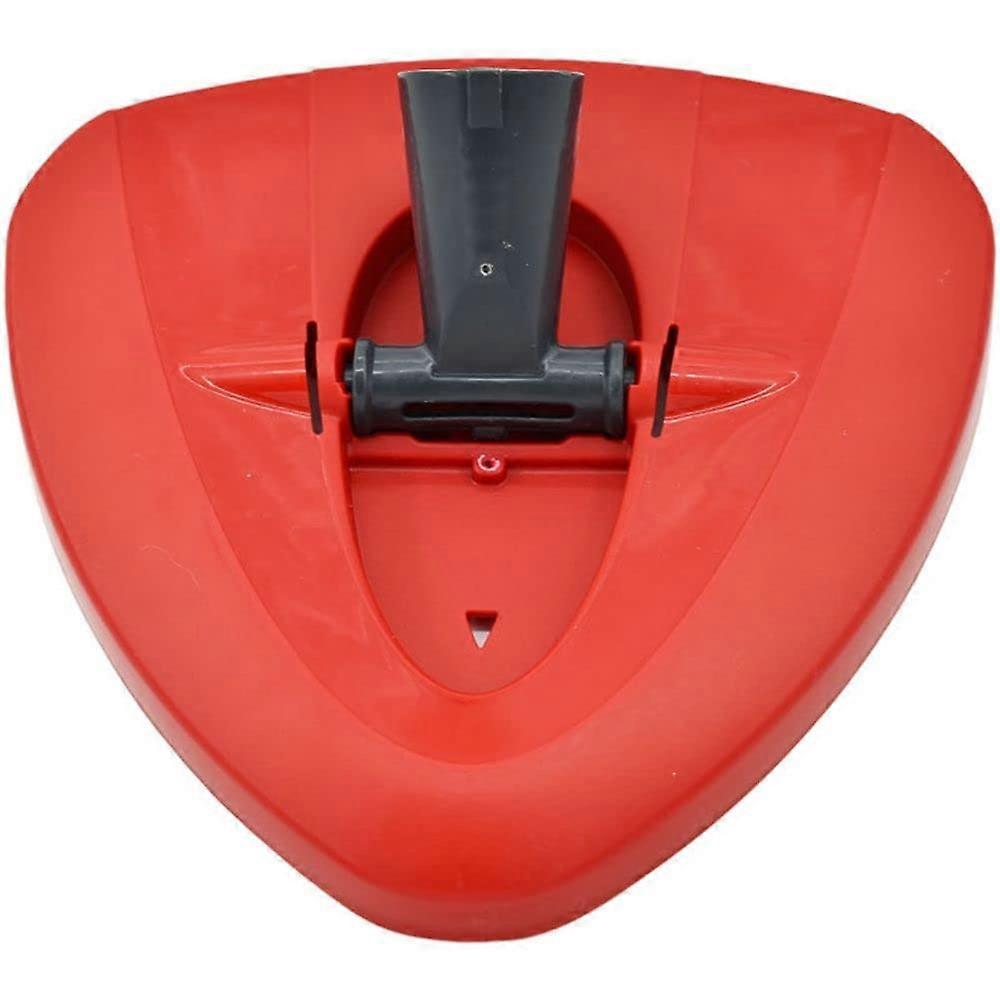 Spin Mop Replacement Base with Durable Plastic Triangle Head Plate for Easy Installation