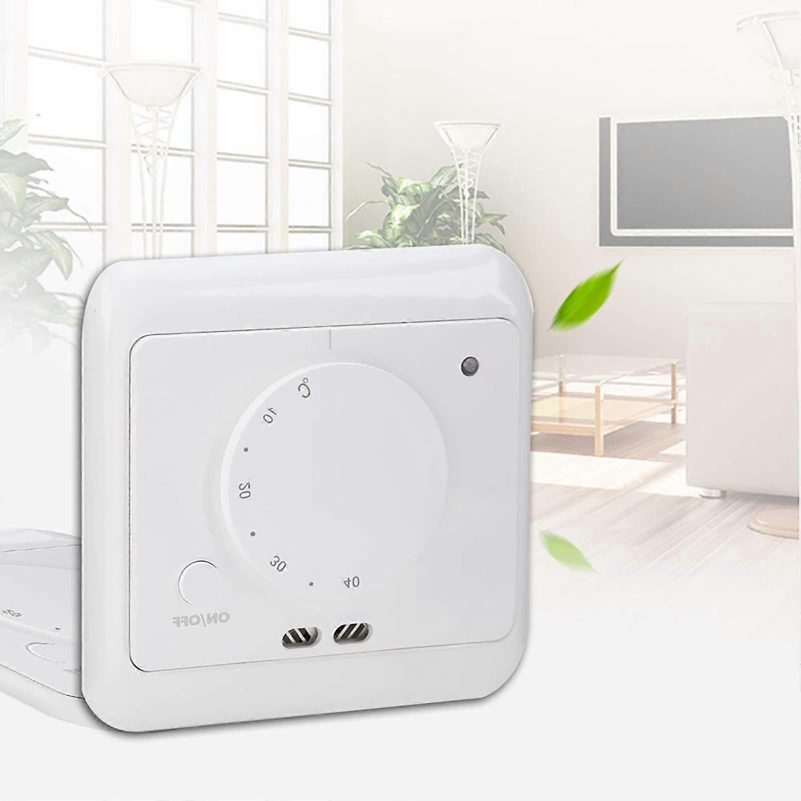 16A 230V Floor Heating Thermostat with Automatic Temperature Control, Manual Radiant Controller