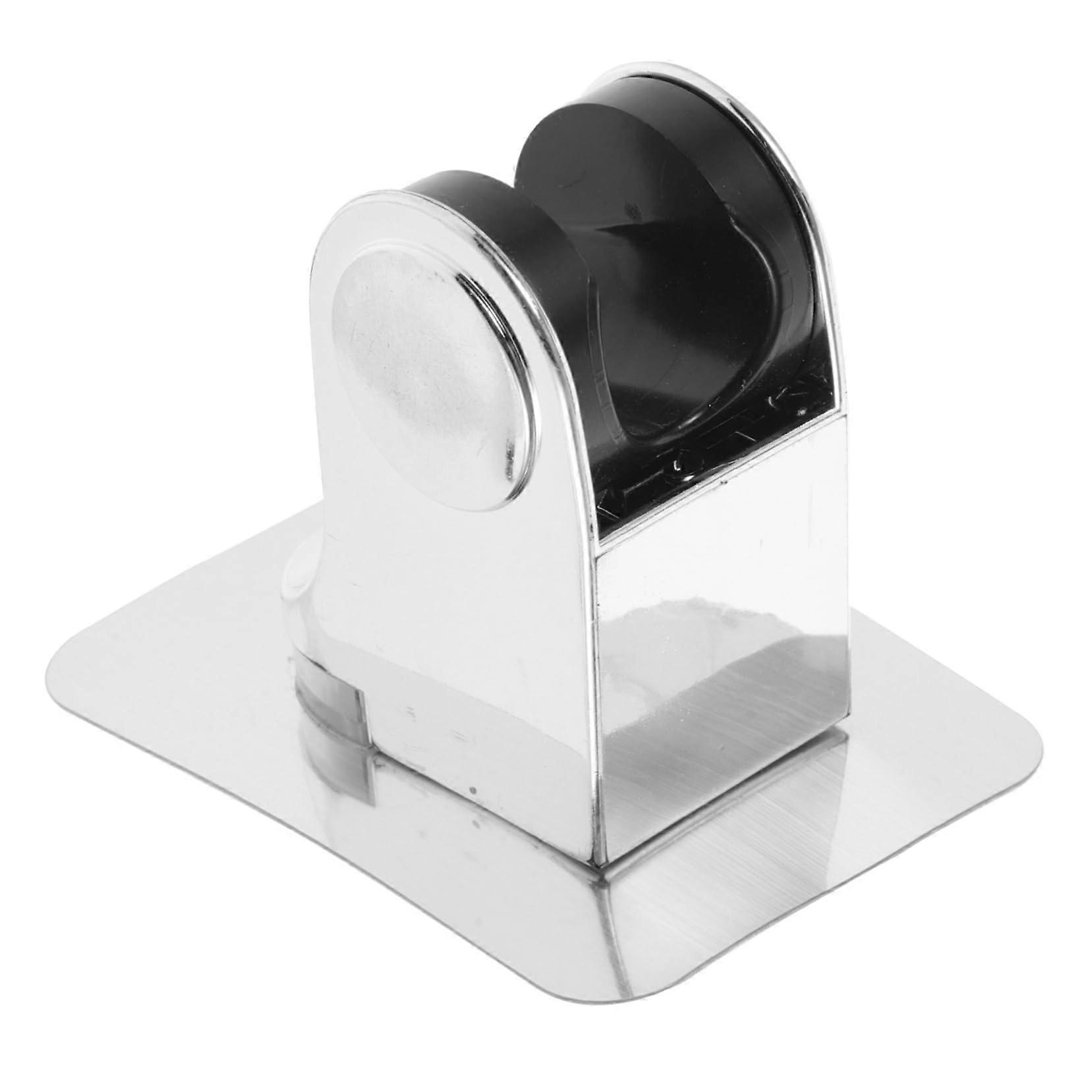 Suction Shower Head Holder Adjustable Wall Mount Bracket with Reusable Suction Cup for Bathroom