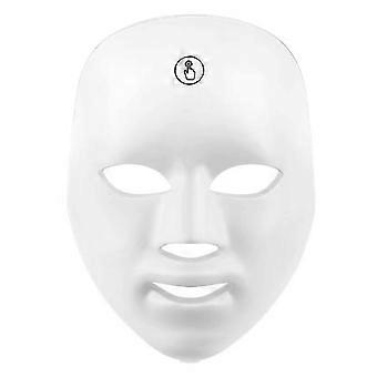 7-Color Led Light Facial Mask Photon Skin Regeneration Daily Care, Cordless, Rechargeable Ideal Gift For Women