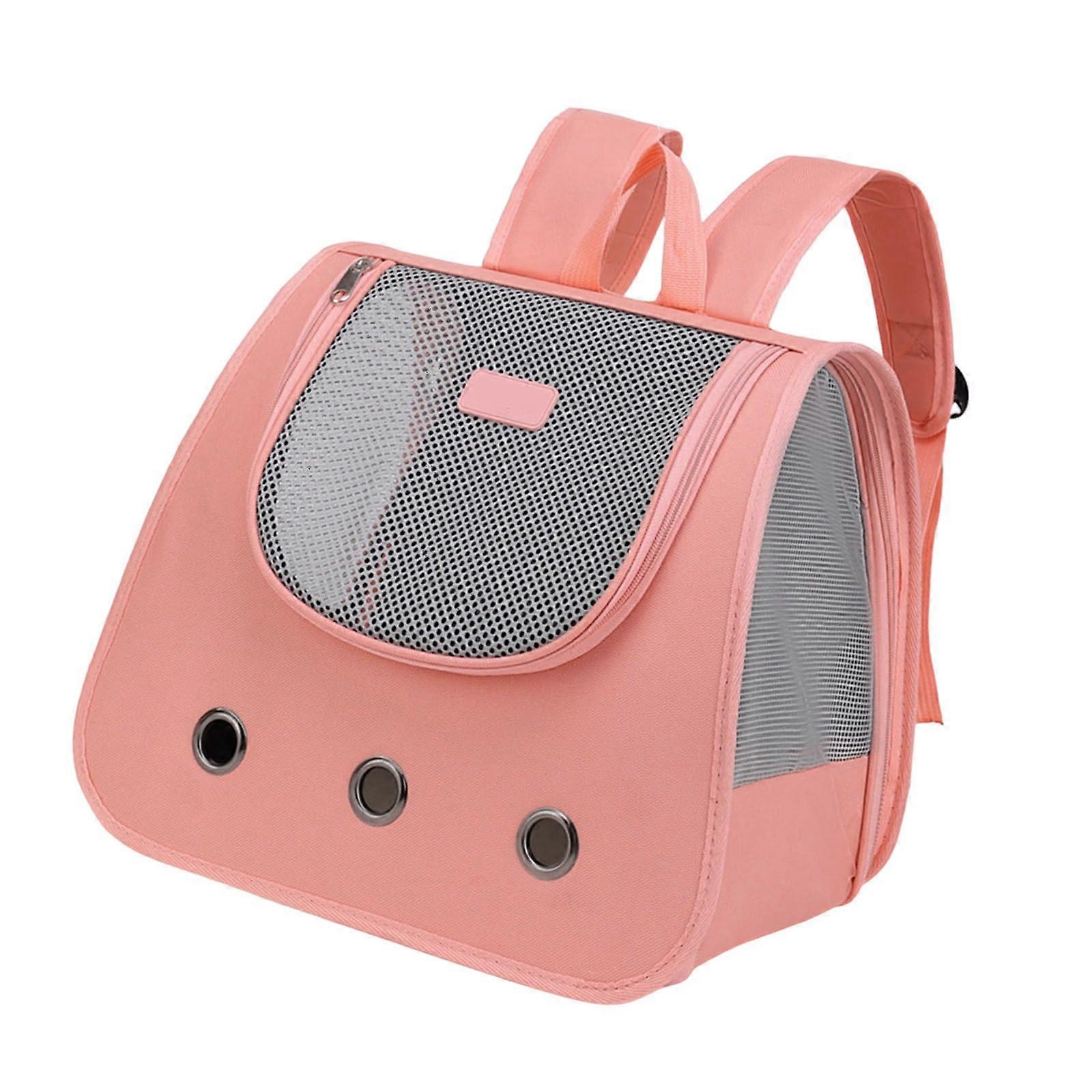 Cat Backpack Pet Carrier with Breathable Mesh, Large Capacity and Comfortable Shoulder Straps