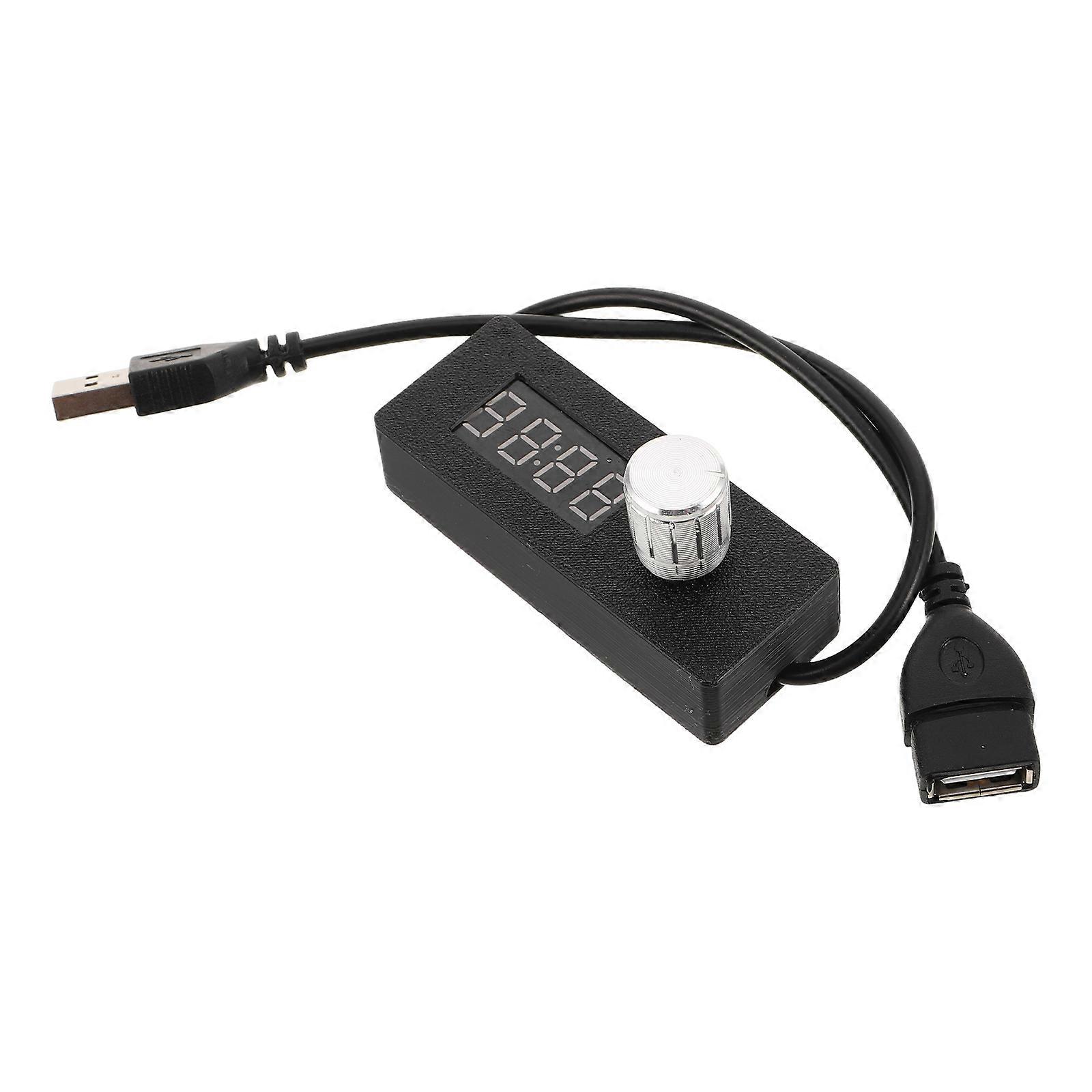 USB Extension Cable with Switch Power-Off Timer for Fish Tank Control Timer 24-Hour