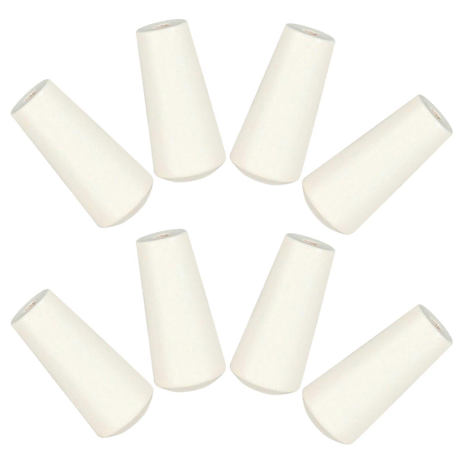Wooden Blind Cord Knobs for Window Blinds Pull Ends 8Pcs White Decoration