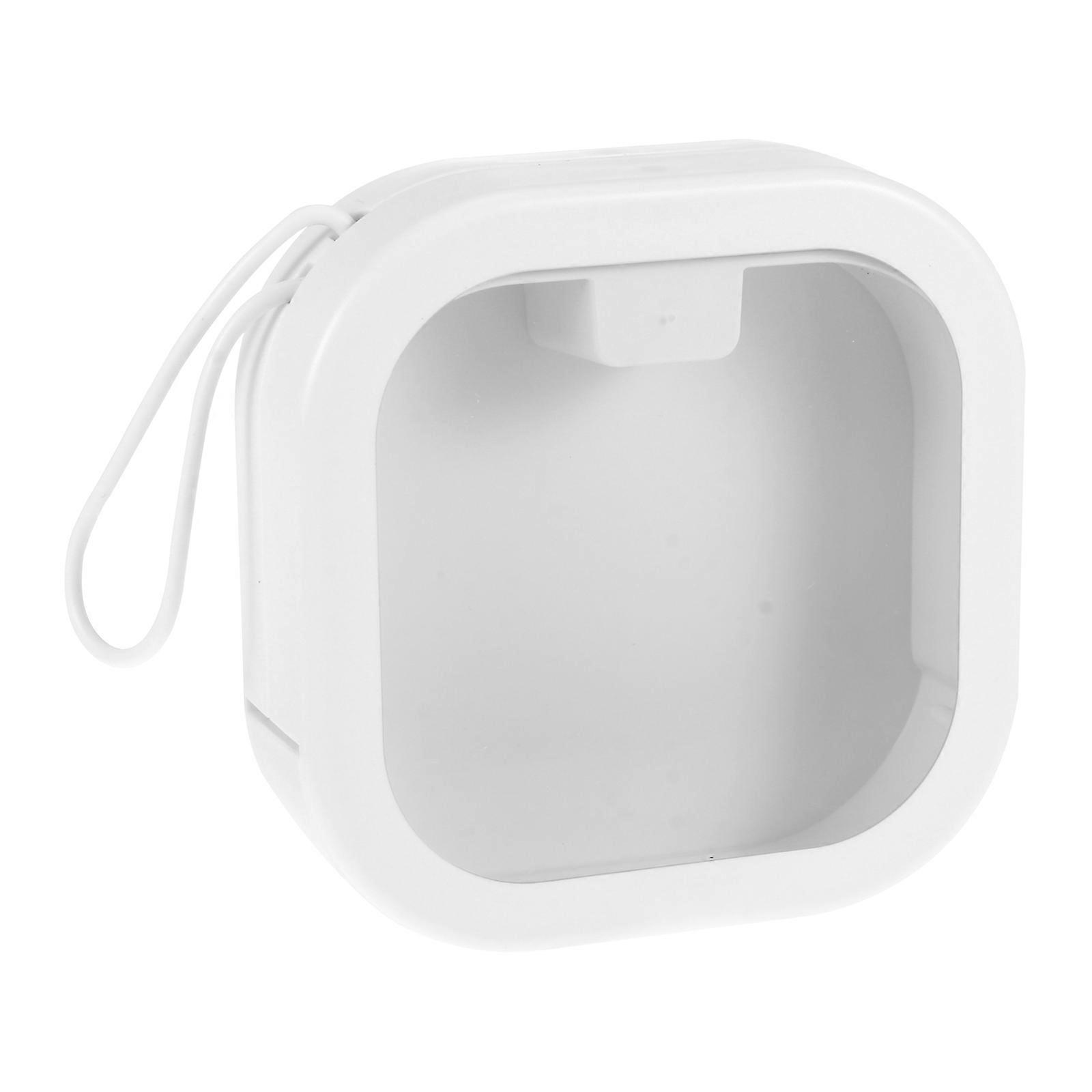 Case for Teeth Braces Storage 1Pcs Portable White Box