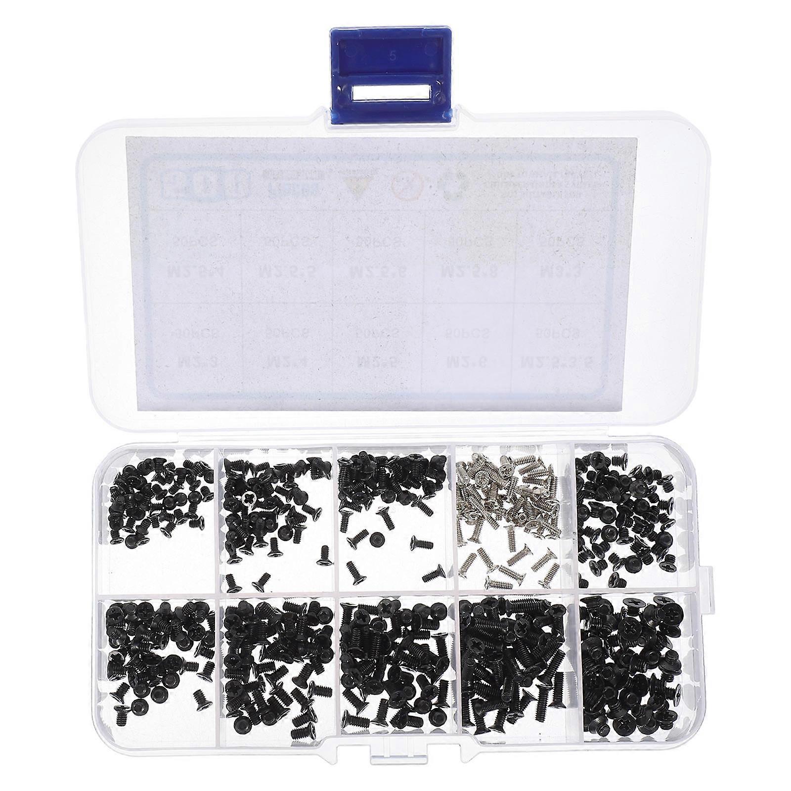 Countersunk Screws Flat Head Tapping Screw for Connecting 1Set Computer Accessory