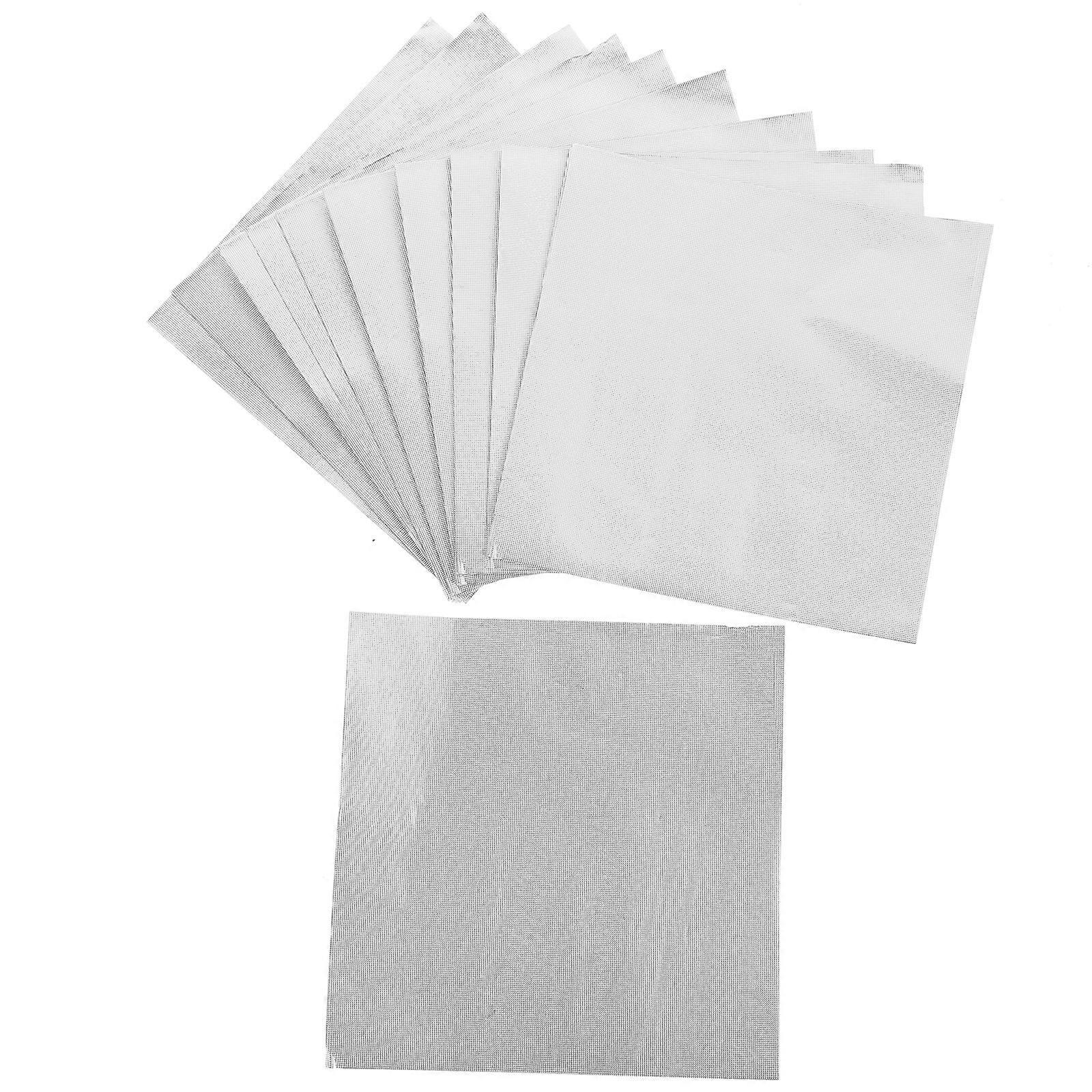 Aluminum Foil Candy Wrappers for Wrapping 200Pcs Practical Silver Sheets