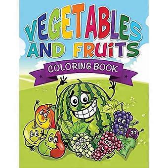 Målarböcker om grönsaker och frukter (Namnge det Grönsak och frukt)