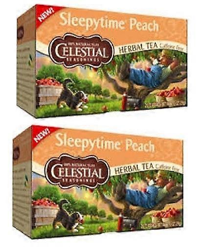 Celestial Kryddor Sleepytime Persika Te 2 Pack