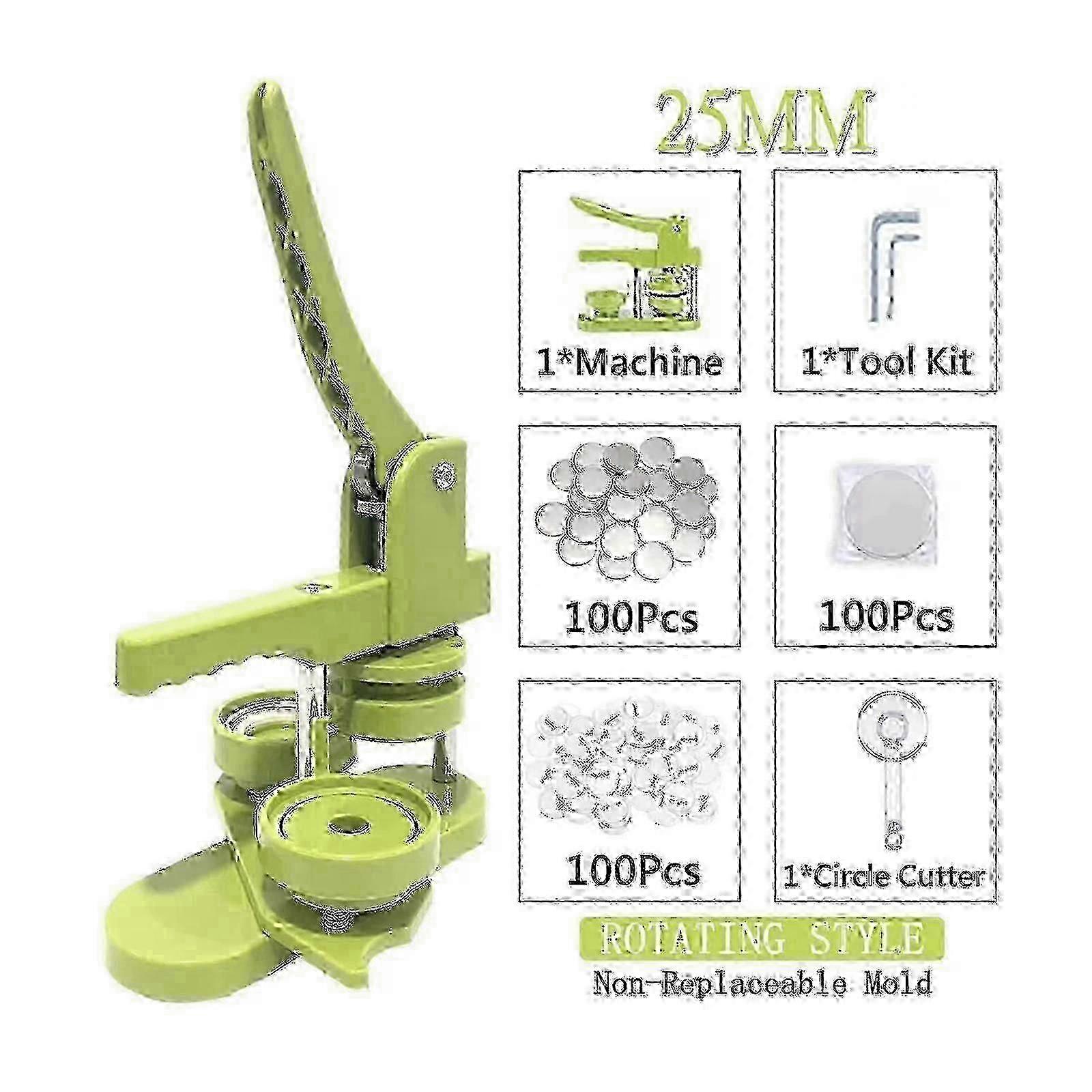 25/32/37/44 MM Button Maker Machine Installation