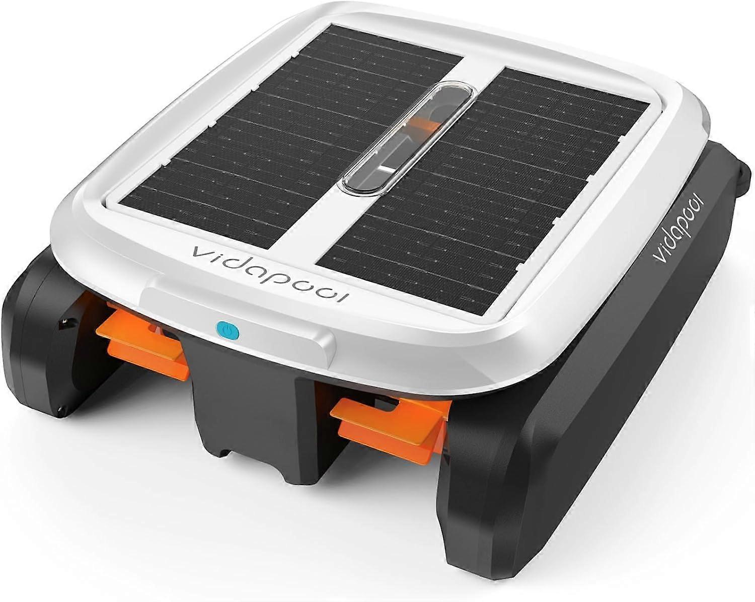 Solar Pool Skimmer with Automatic Surface Cleaning, Smart Modes and Solar Powered Operation