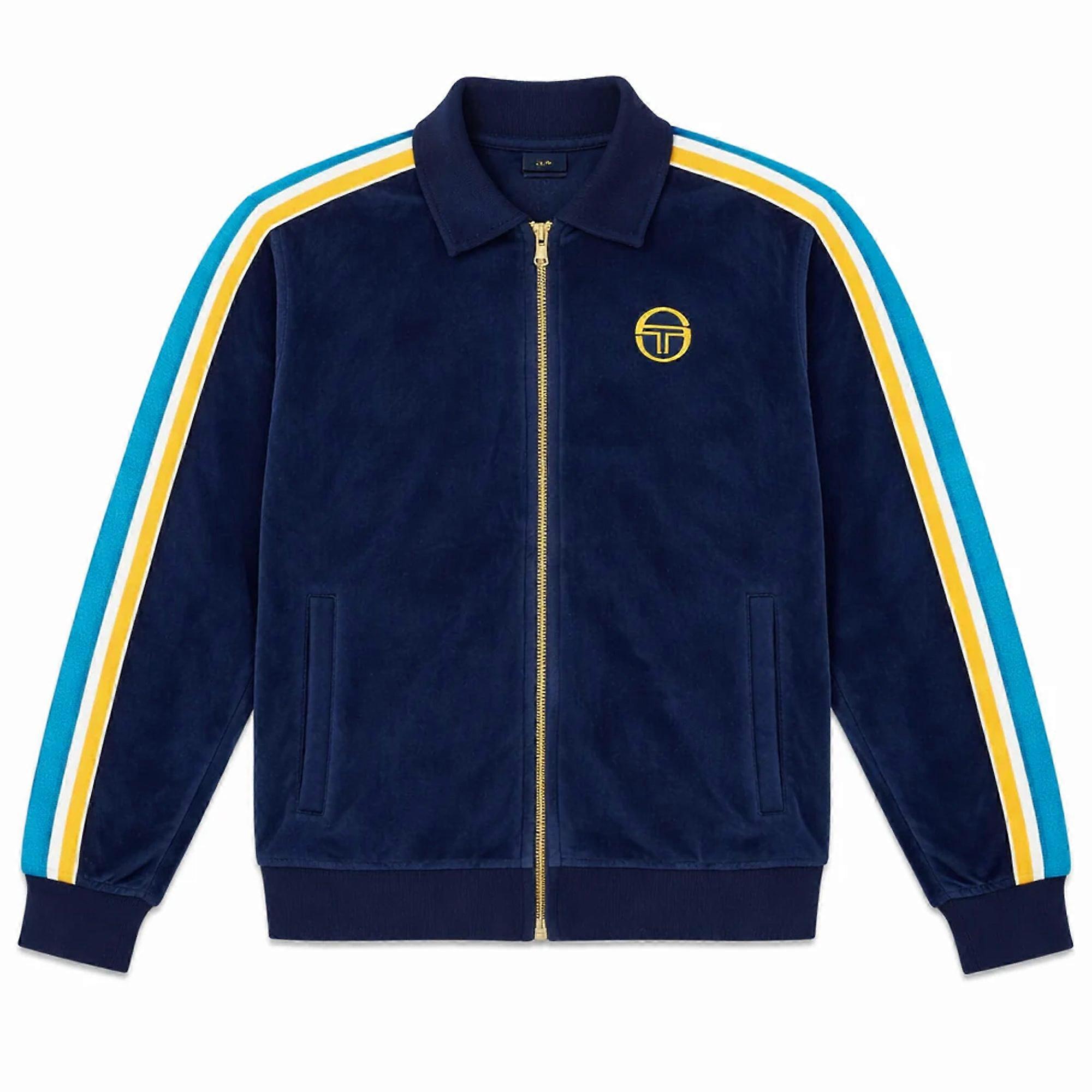 Sergio Tacchini Monte Velour Track Top Jacket  Mango Mint