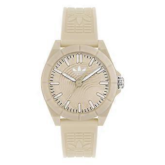 Adidas Unisex Horloge PROJECT FOUR Kunststof Beige AOST26040