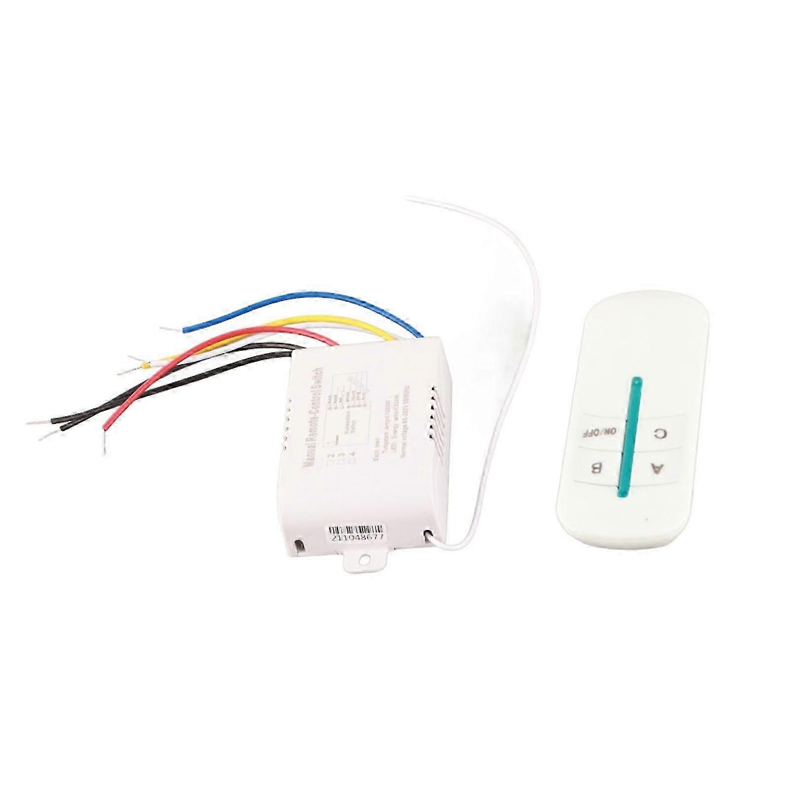 Led Light Lamp 180240V 3 Way ON/OFF Digital RF Remote Control Switch Wireless intelligence